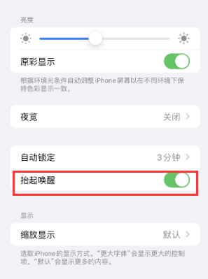 望城苹果授权维修站分享iPhone轻点无法唤醒怎么办