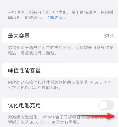 望城苹果15维修分享iPhone15充电到80%就充不进电了怎么办 