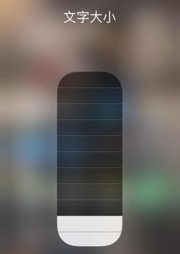 望城苹果手机维修分享小技巧：在 iPhone 控制中心快速调节字体大小 