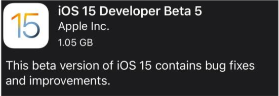 望城苹果手机维修分享如何升级到iOS15.0 beta5 